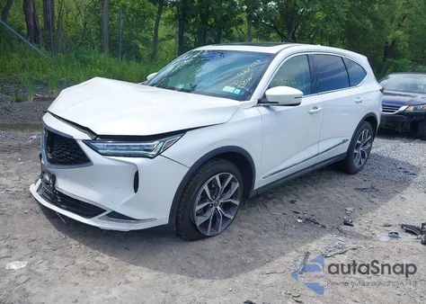 2024 Acura Mdx Technology Package z USA, uszkodzony, nr VIN 5J8YE1H49RL000786